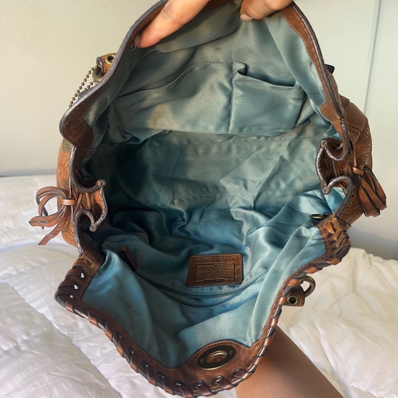 Coach Chelsea Abbey laced Shoulder bag / satchel 2007 - Picture 7 of 8